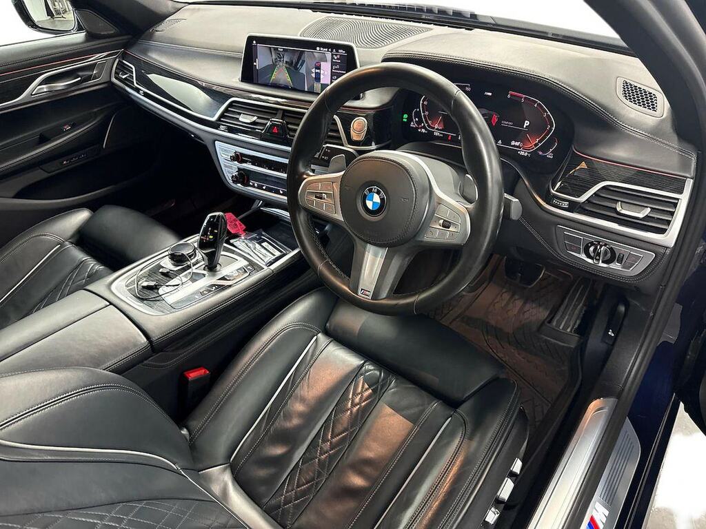 BMW 7 Series Saloon Black #15