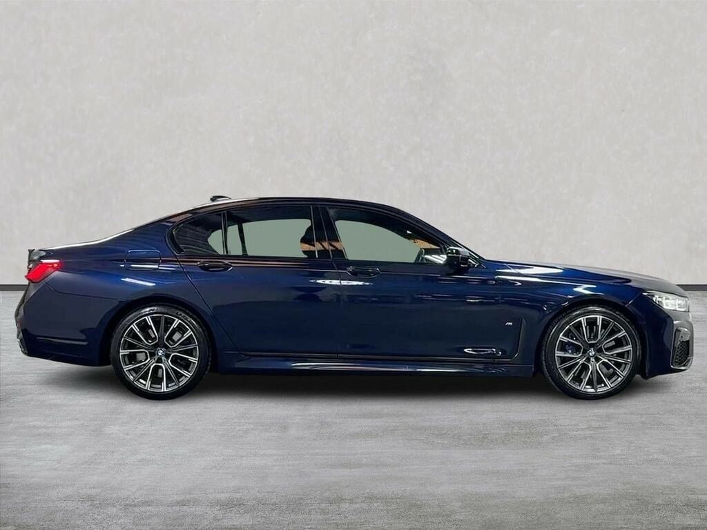 BMW 7 Series 3.0 730D M Sport Saloon Euro 6 S Blue #3