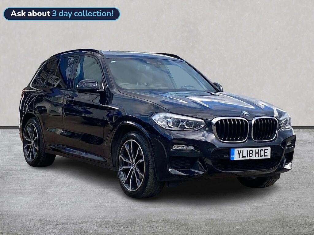 BMW X3 3.0 30D M Sport Suv Xdrive Euro 6 Black