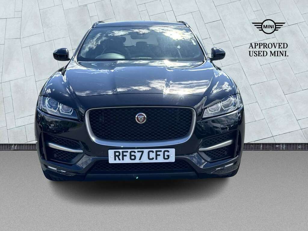 Jaguar F-Pace 2.0D R-sport Awd Black #5