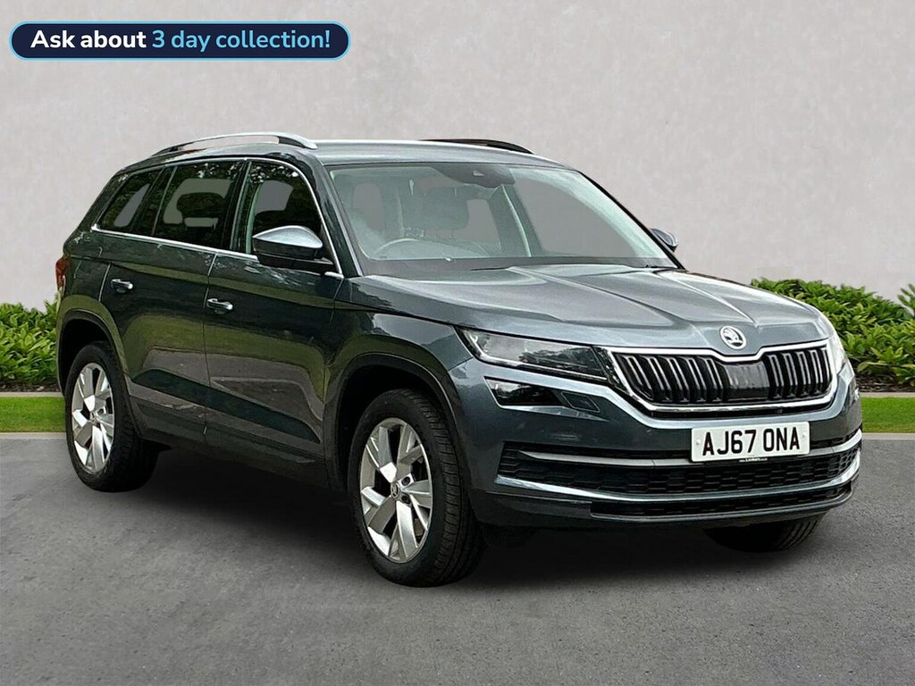 Skoda Kodiaq 2.0 Tdi Edition Suv Dsg 4Wd Euro 6 Ss AJ67ONA Grey