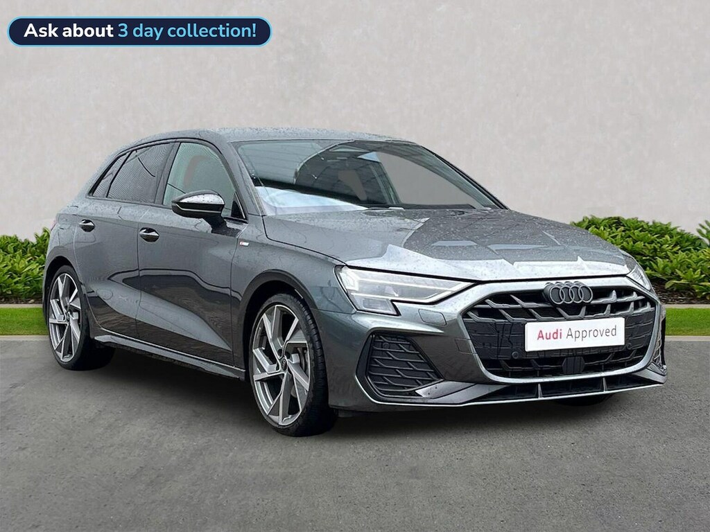 Audi A3 1.5 Tfsi 150 Black Ed S Tronic Tech Pack Grey