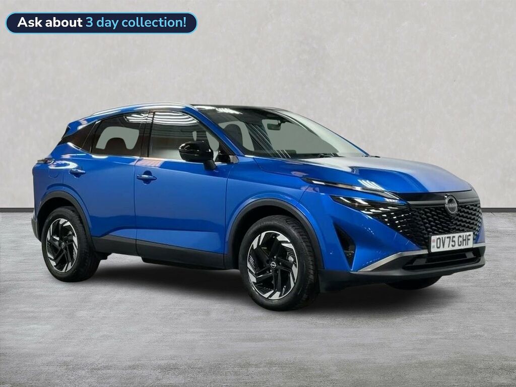 Nissan Qashqai 1.5 H E-power N-connecta Suv Hybrid Aut OV75GHF Blue