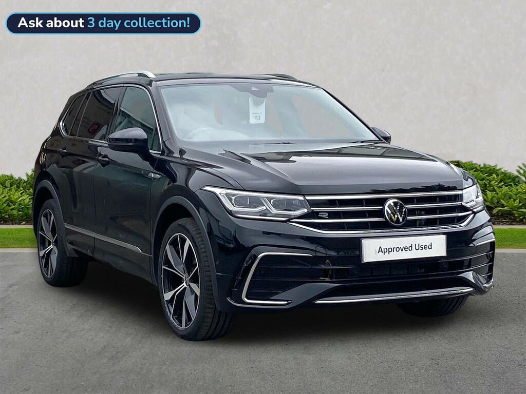 Volkswagen Tiguan Allspace 1.5 Tsi R-line Suv Dsg Euro 6 Ss 15 Black
