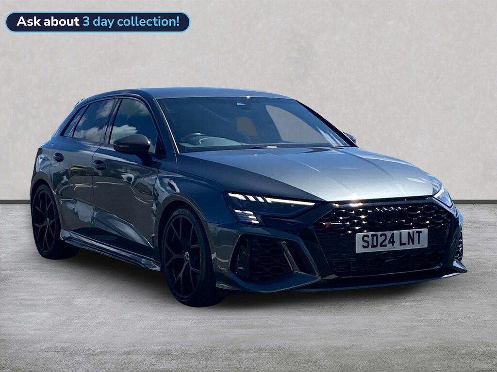 Audi RS3 Rs 3 Tfsi Quattro Carbon Black S Tronic Grey