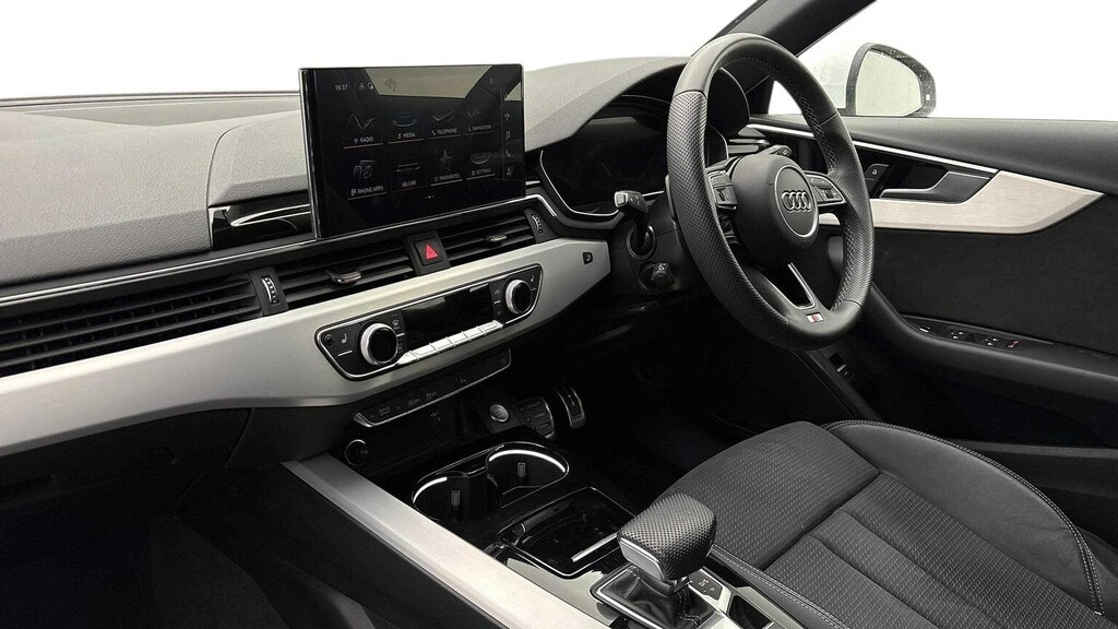 Audi A4 2.0 Tfsi 40 S Line Estate S Tronic Euro DE73AOC White #5