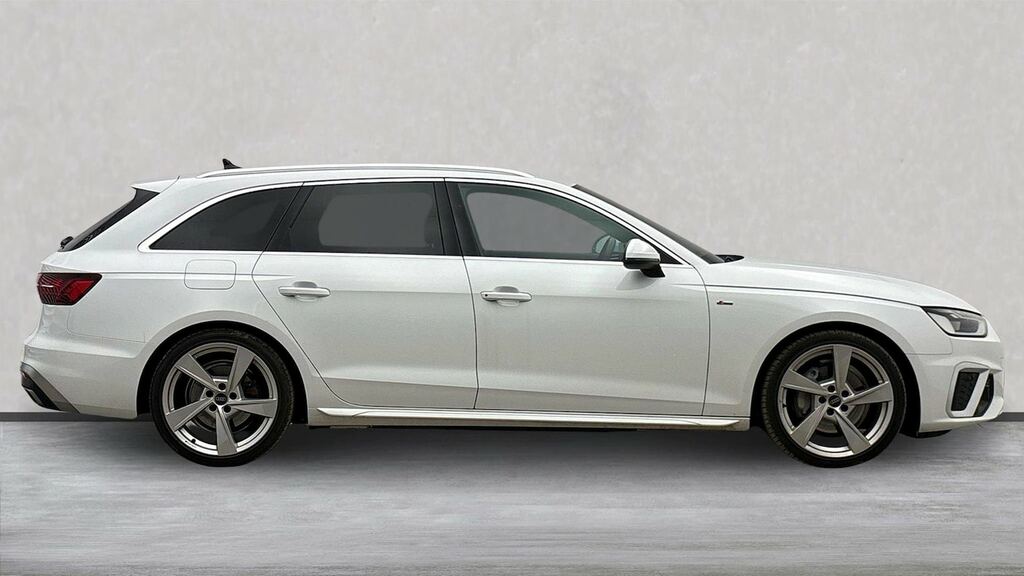 Audi A4 2.0 Tfsi 40 S Line Estate S Tronic Euro DE73AOC White #3