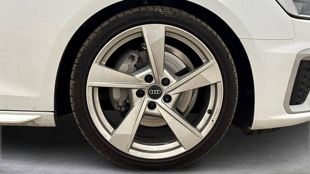 Audi A4 2.0 Tfsi 40 S Line Estate S Tronic Euro DE73AOC White #4