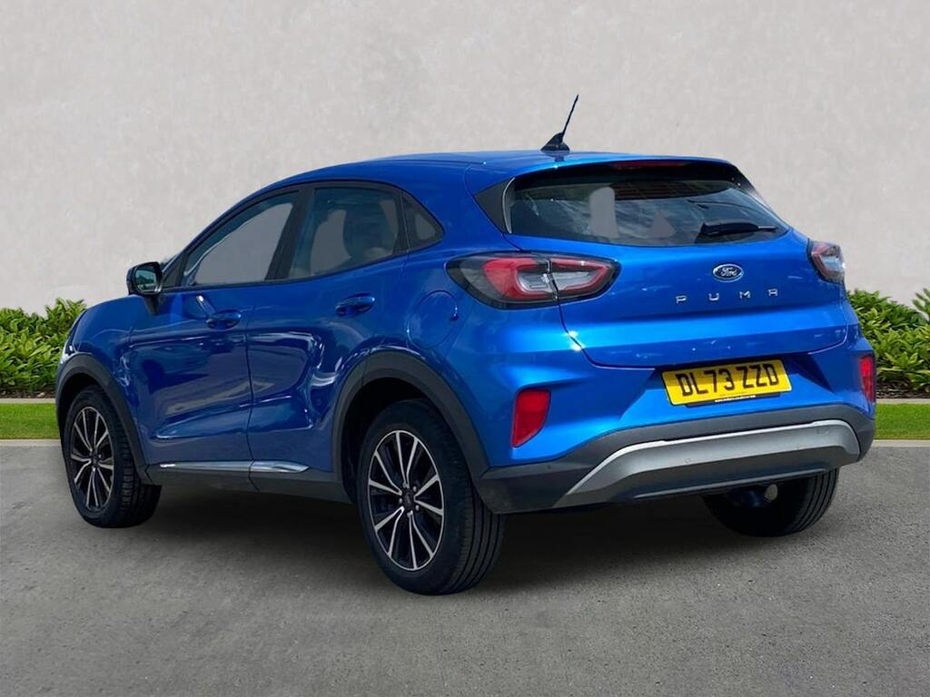 Ford Puma 1.0T Ecoboost Mhev Titanium Suv Hybrid DL73ZZD Blue #2