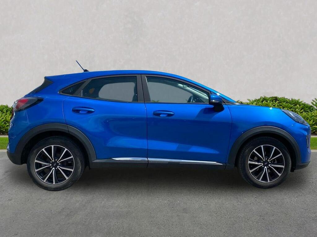Ford Puma 1.0T Ecoboost Mhev Titanium Suv Hybrid DL73ZZD Blue #3