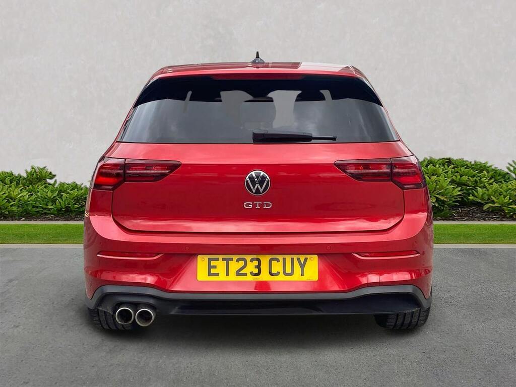 Volkswagen Golf 2.0 Tdi Gtd Hatchback Dsg Euro 6 Ss Red #4