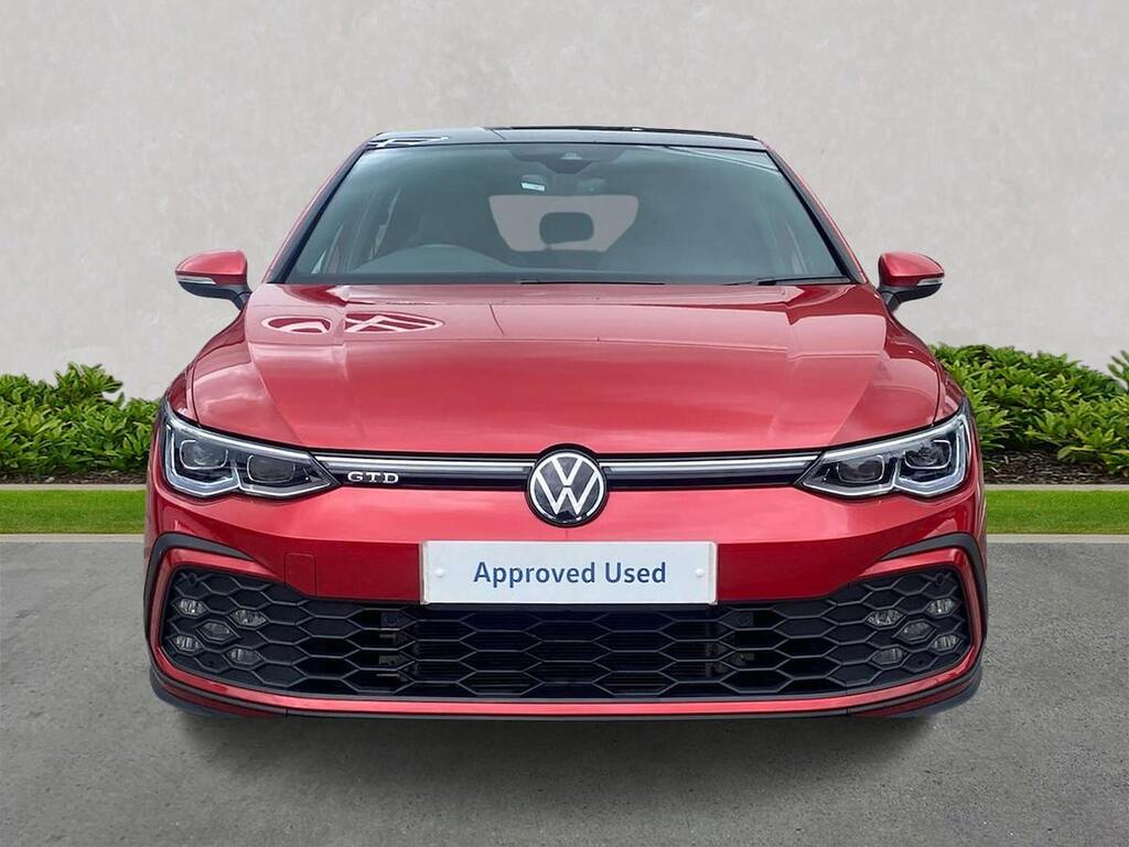 Volkswagen Golf 2.0 Tdi Gtd Hatchback Dsg Euro 6 Ss Red #5