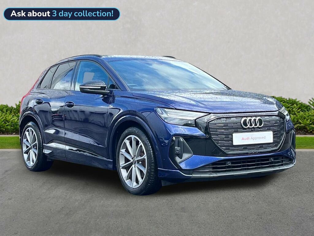 Audi Q4 E Tron 125Kw 35 55.52Kwh Edition 1 Cs SC23DWD Blue