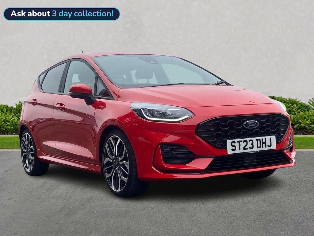 Ford Fiesta 1.0T Ecoboost Mhev St-line X Edition Hatchback Red
