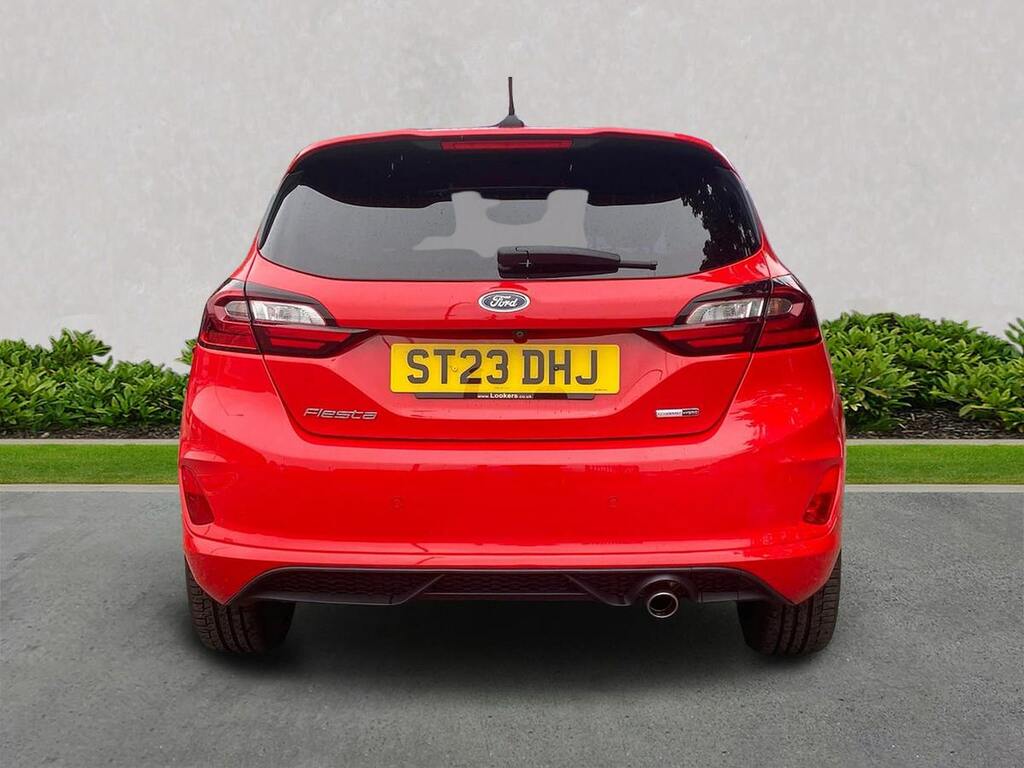 Ford Fiesta 1.0T Ecoboost Mhev St-line X Edition Hatchback ST23DHJ Red #4