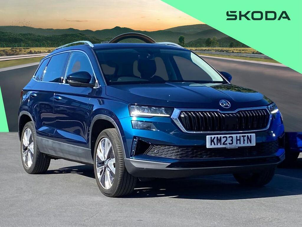 Skoda Karoq 1.5 Tsi Act Se L Suv Dsg Euro 6 Ss Blue