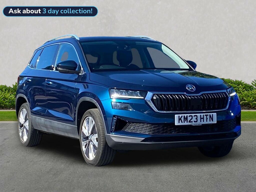 Skoda Karoq 1.5 Tsi Act Se L Suv Dsg Euro 6 Ss KM23HTN Blue