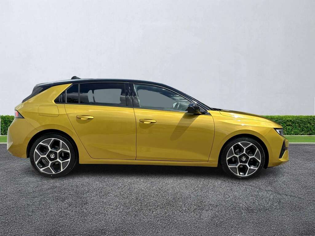 Vauxhall Astra 1.2 Turbo 130 Gs Line Yellow #3