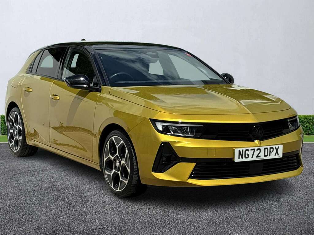 Vauxhall Astra 1.2 Turbo 130 Gs Line Yellow