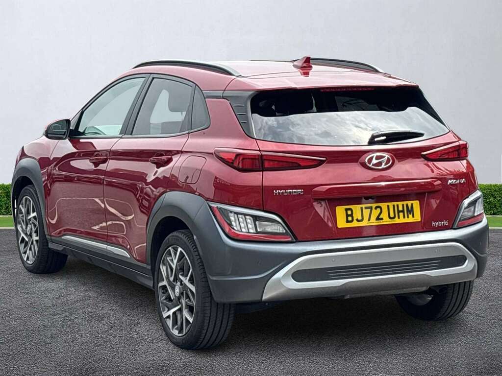 Hyundai Kona 1.6 Gdi Hybrid Premium Dct BJ72UHM Red #5