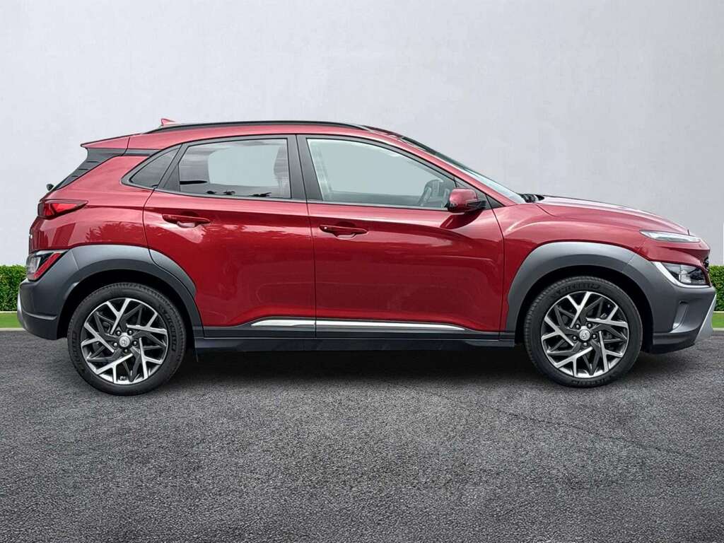 Hyundai Kona 1.6 Gdi Hybrid Premium Dct BJ72UHM Red #2