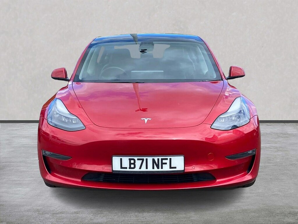 Tesla Model 3 Dual Motor Long Range Saloon 4 LB71NFL Red #5