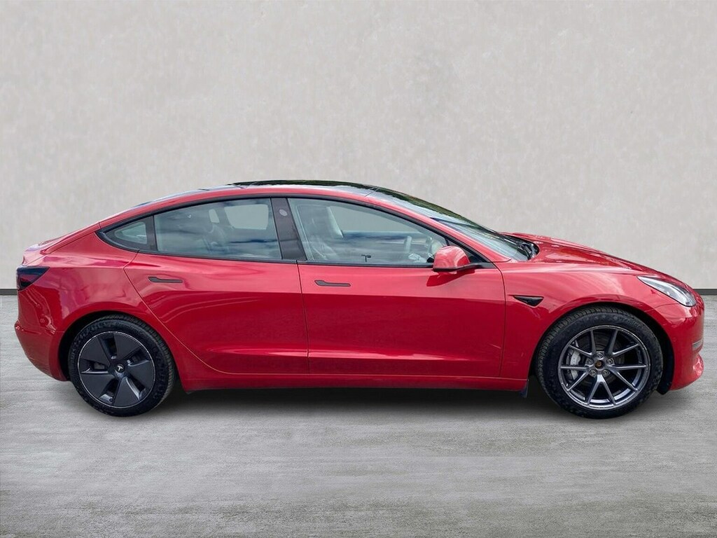 Tesla Model 3 Dual Motor Long Range Saloon 4 LB71NFL Red #3