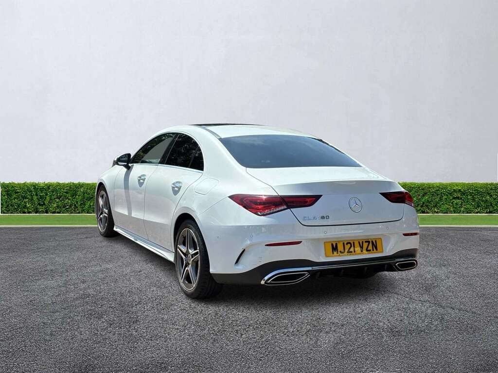 Mercedes-Benz CLA Class Cla 180 Amg Line Premium Plus Tip MJ21VZN White #2