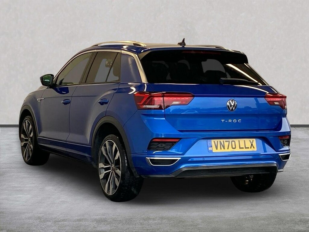 Volkswagen T-Roc 1.5 Tsi Gpf Evo R-line Suv Dsg Euro 6 Blue