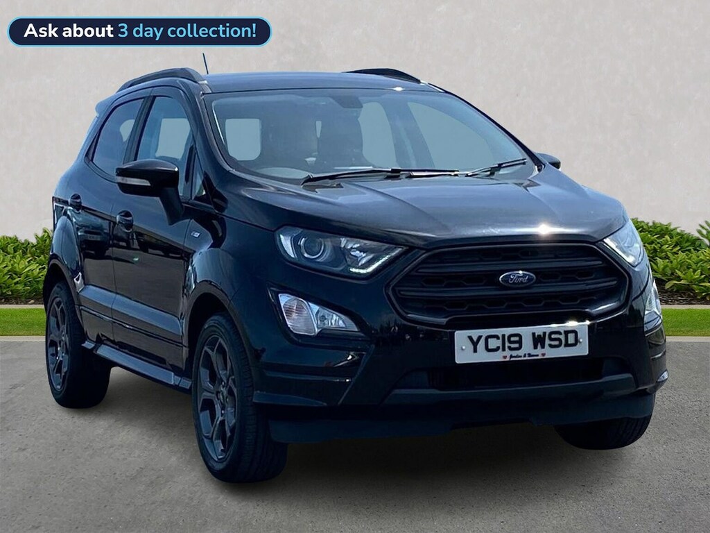Ford Ecosport 1.0T Ecoboost Gpf St-line Suv Eu YC19WSD Black