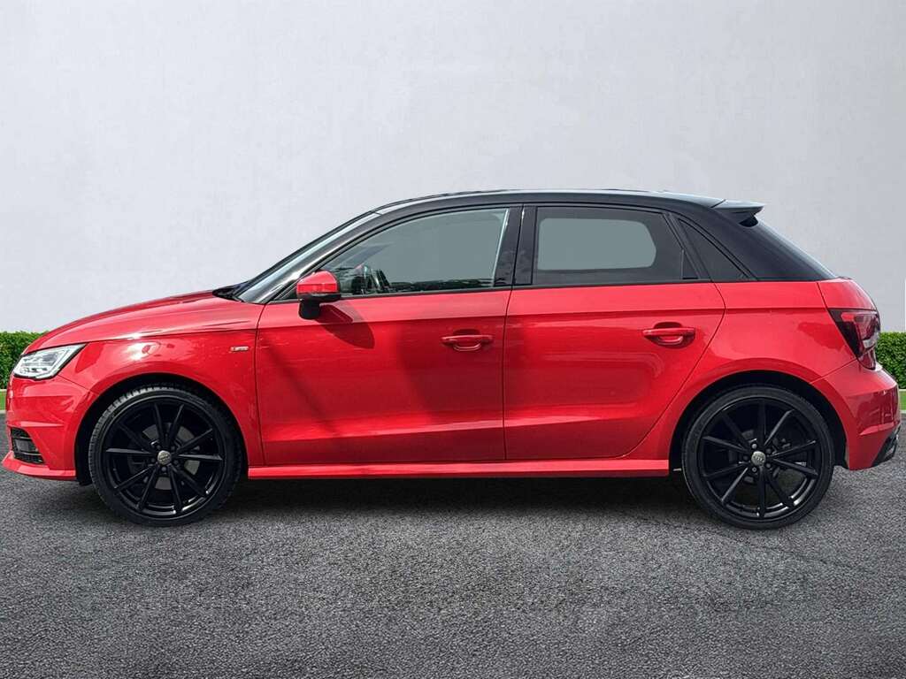 Audi A1 1.4 Tfsi 150 Black Edition S Tronic GJ67YBS Red #5