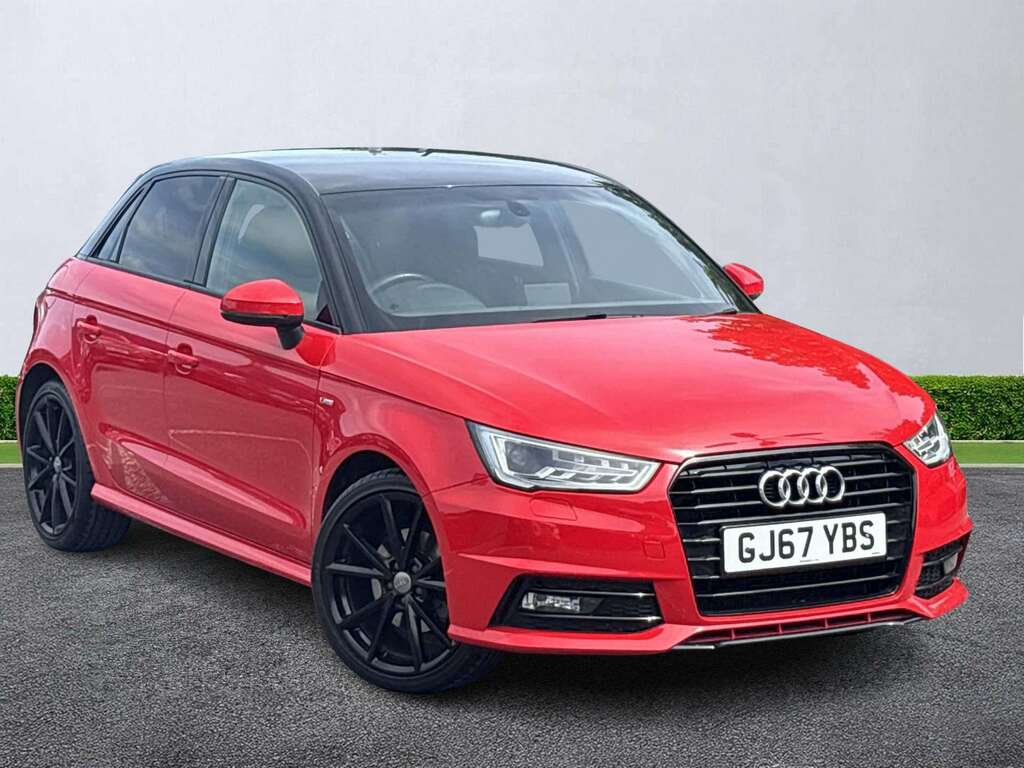 Audi A1 1.4 Tfsi 150 Black Edition S Tronic GJ67YBS Red