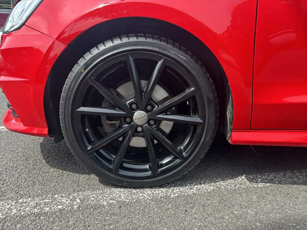 Audi A1 1.4 Tfsi 150 Black Edition S Tronic GJ67YBS Red #6