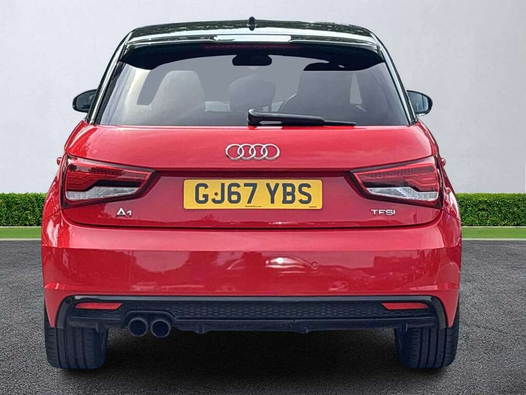 Audi A1 1.4 Tfsi 150 Black Edition S Tronic GJ67YBS Red #4