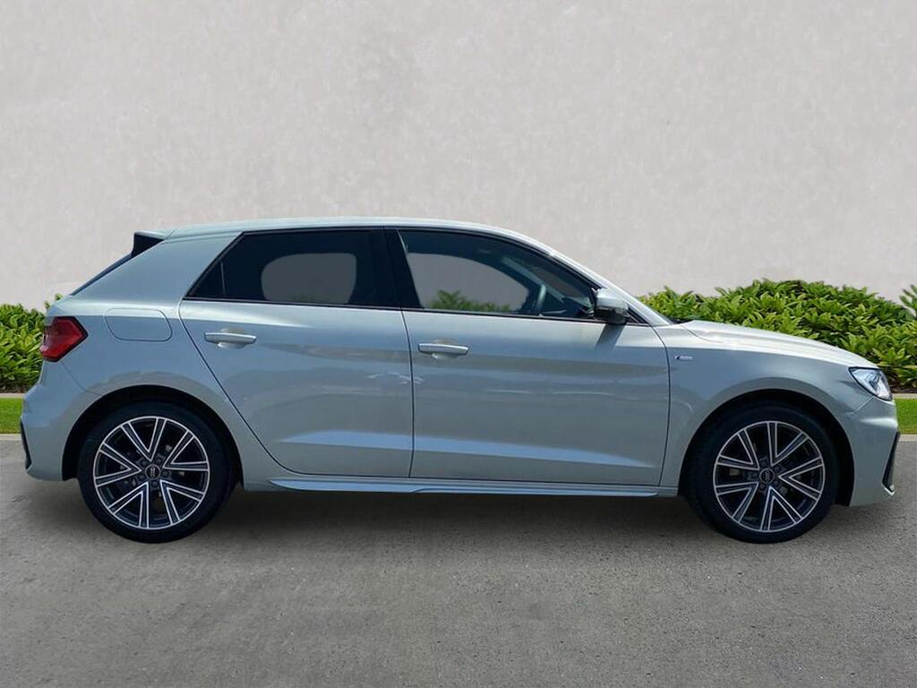 Audi A1 1.0 Tfsi 30 S Line Sportback S Tronic E RO26SHZ Silver #3
