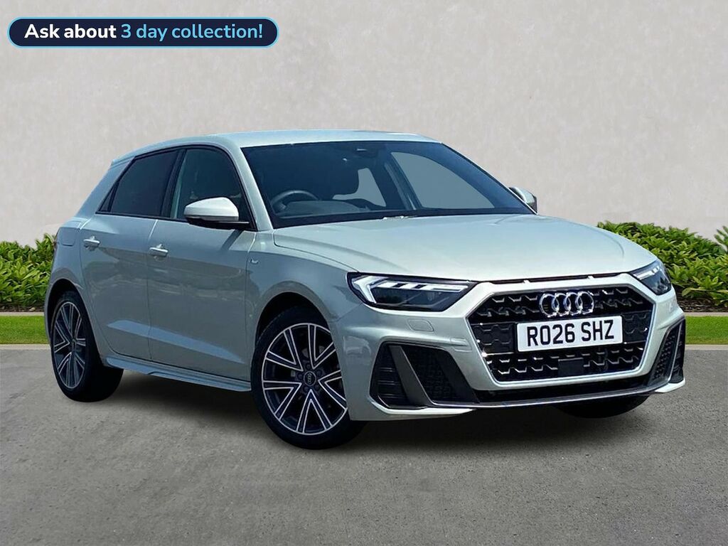 Audi A1 1.0 Tfsi 30 S Line Sportback S Tronic E Silver