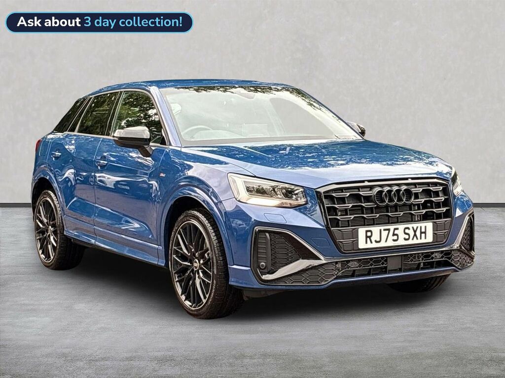 Audi Q2 1.5 Tfsi Cod 35 Black Edition Suv S Tro Blue