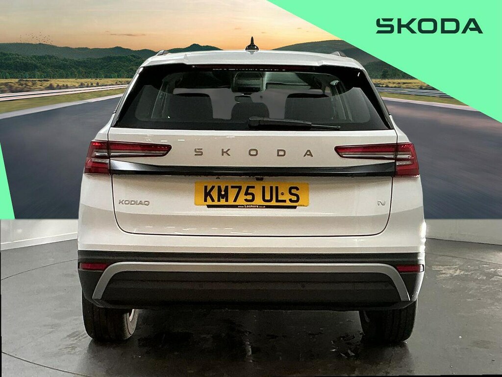 Skoda Kodiaq 1.5 Tsi Iv 25.7Kwh Se Suv Plug-in Hybri White #4