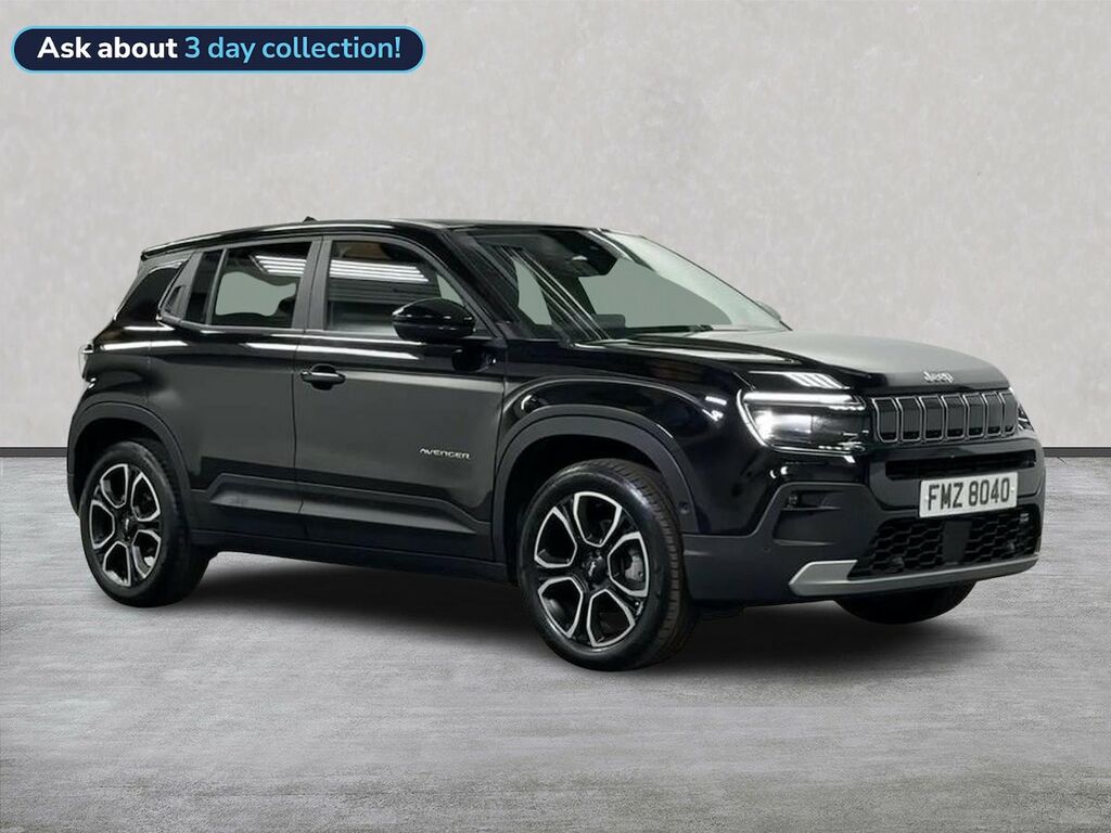 Jeep Avenger 1.2 E-hybrid Summit Suv Hybrid E-dct Eu Black