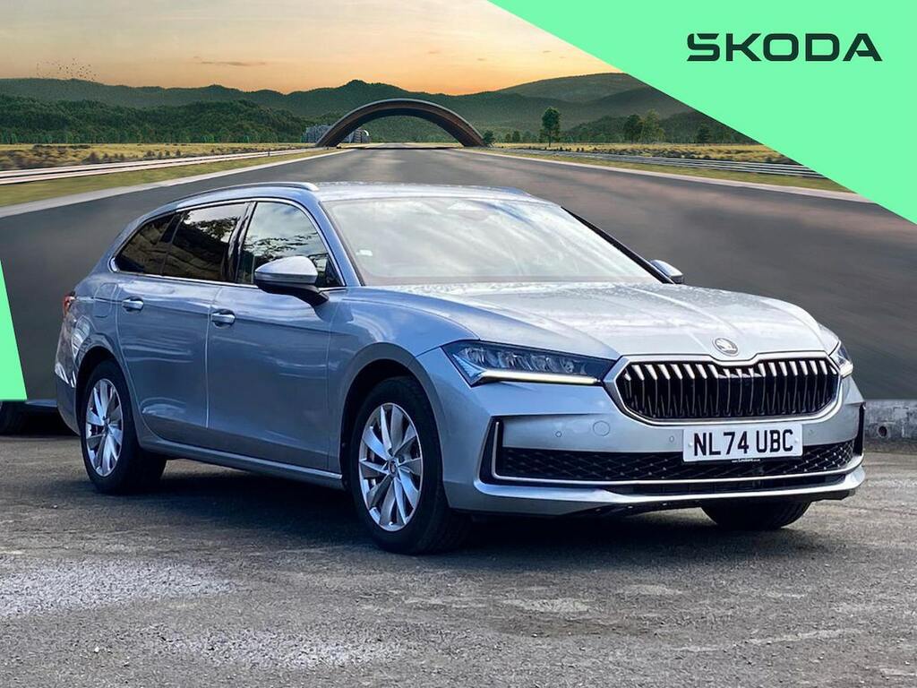 Skoda Superb 1.5 Tsi E-tec Mhev Se Technology Estate Silver