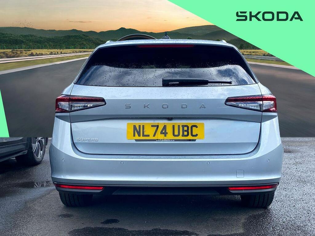 Skoda Superb 1.5 Tsi E-tec Mhev Se Technology Estate NL74UBC Silver #4