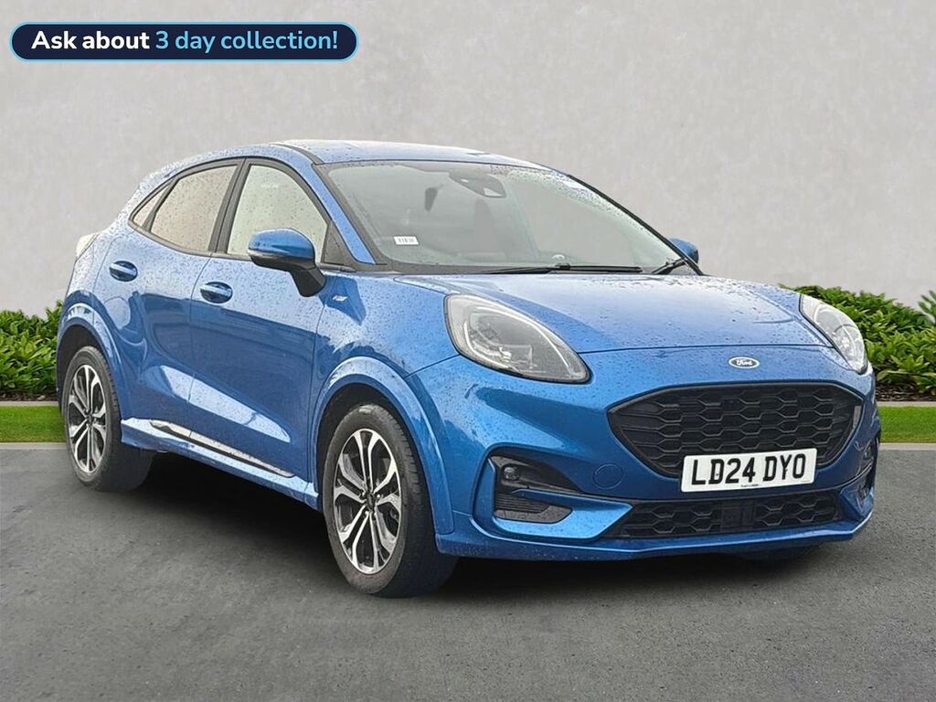 Ford Puma 1.0T Ecoboost Mhev St-line Suv Hybrid M Blue