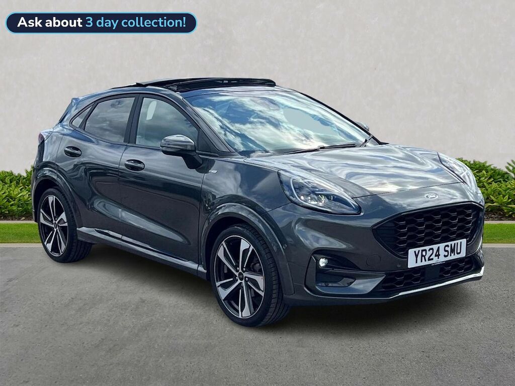 Ford Puma 1.0T Ecoboost Mhev St-line X Suv Hybrid Grey