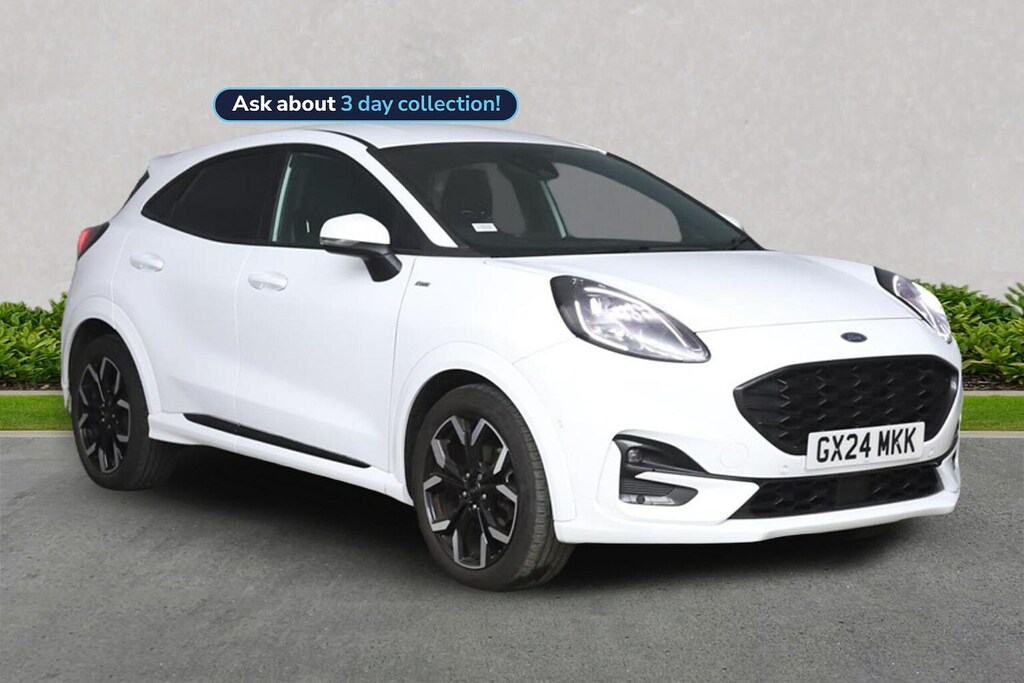 Ford Puma 1.0T Ecoboost Mhev St-line X Suv Hybrid White