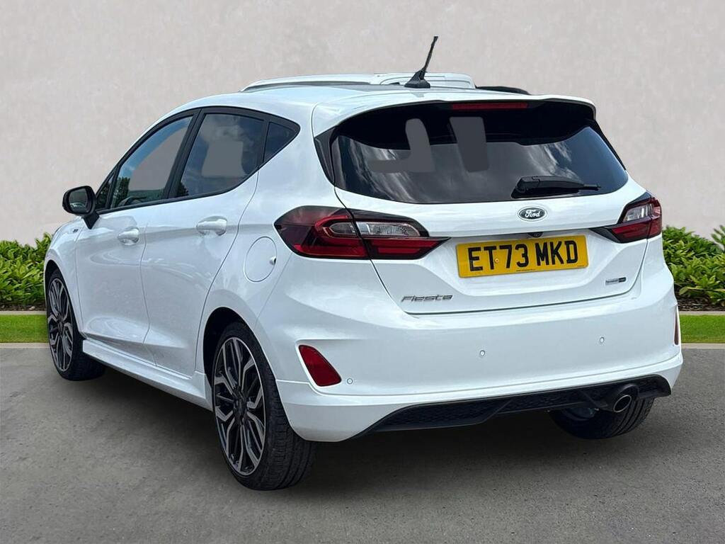 Ford Fiesta 1.0T Ecoboost Mhev St-line X Edition Hatchback ET73MKD White #2
