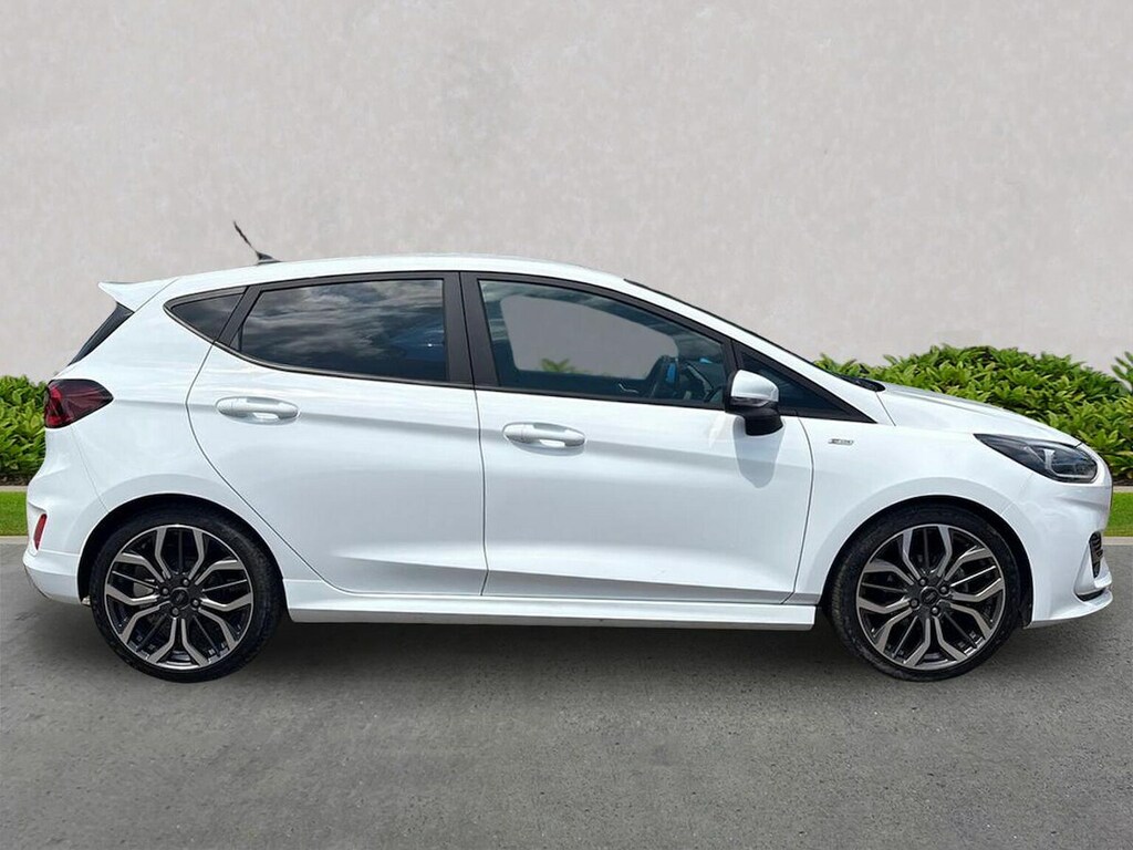 Ford Fiesta 1.0T Ecoboost Mhev St-line X Edition Hatchback ET73MKD White #3
