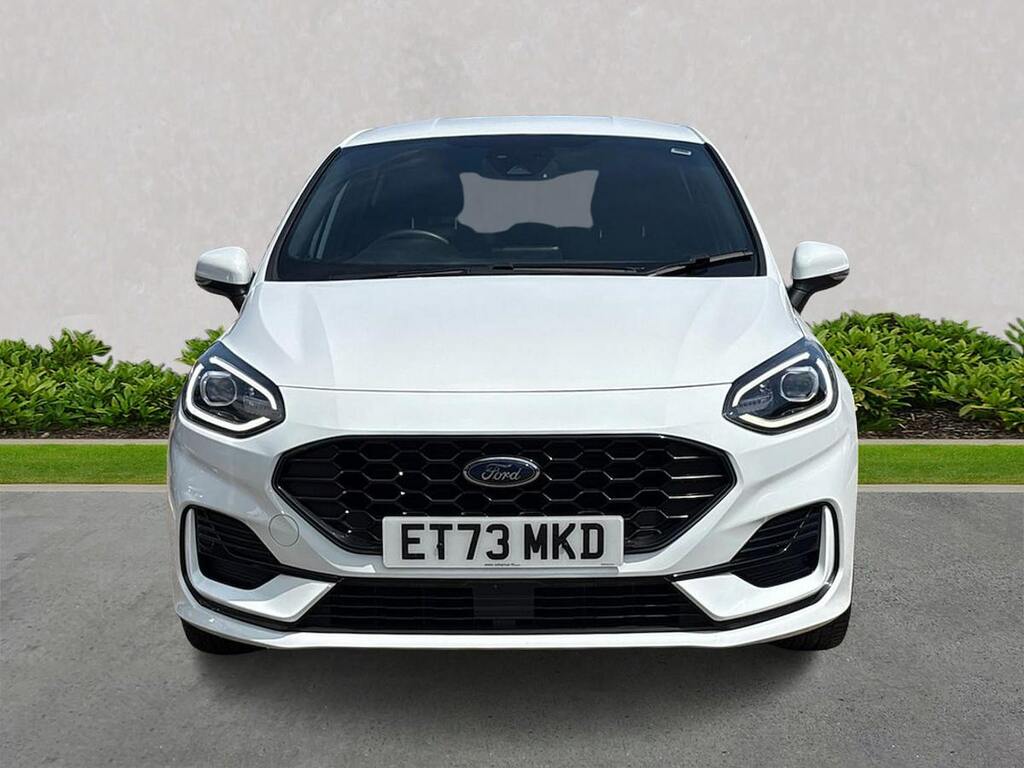 Ford Fiesta 1.0T Ecoboost Mhev St-line X Edition Hatchback ET73MKD White #5