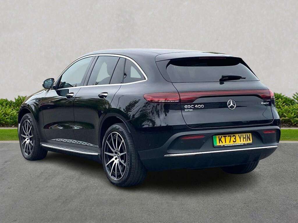 Mercedes-Benz EQC Eqc 400 300Kw Amg Line Edition 80Kwh KT73YHN Black #2