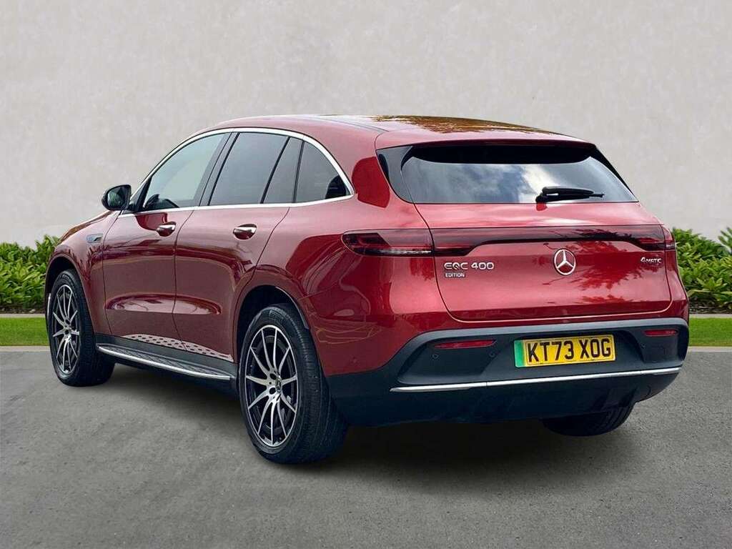 Mercedes-Benz EQC Eqc 400 300Kw Amg Line Edition 80Kwh KT73XOG Red #2