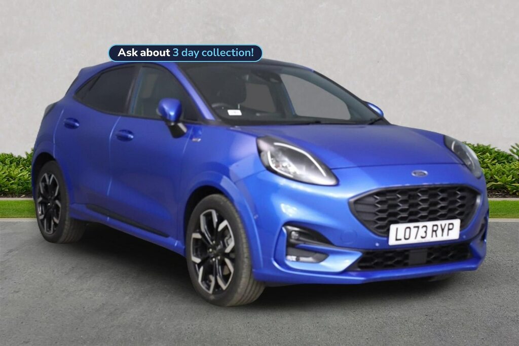 Ford Puma 1.0T Ecoboost Mhev St-line X Suv Hybrid Blue